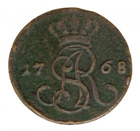 Obrazek dla: Grosz 1768 Stanisław August Poniatowski Polska Warszawa