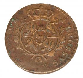 Obrazek 2 dla: Grosz 1767 Stanisław August Poniatowski Polska Kraków