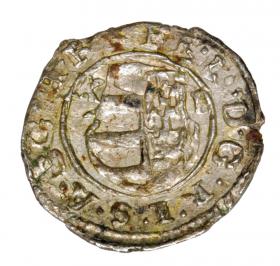 Denar 1633 Ferdynand II Habsburg Węgry Kremnica