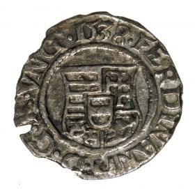 Denar 1538 Ferdynand I Habsburg Węgry Kremnica