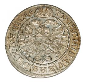 Obrazek 2 dla: 6 krajcarów 1673 Leopold I Habsburg Śląsk Wrocław