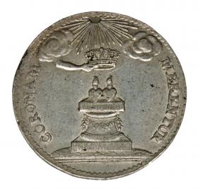 Obrazek dla: Dwugrosz 1738 August III Polska Drezno