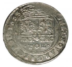 Obrazek 2 dla: Tymf 1663 Jan Kazimierz Polska Bydgoszcz