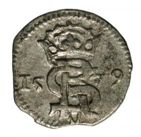 Obrazek dla: Dwudenar 1579 Gotard Kettler Księstwo Kurlandzkie Mitawa