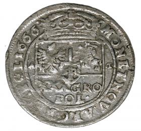 Obrazek 2 dla: Tymf 1666 Jan Kazimierz Polska Bydgoszcz
