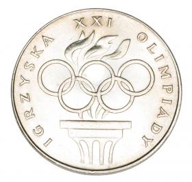 Obrazek dla: 200 złotych 1976 Igrzyska XXI Olimpiady III RP Warszawa