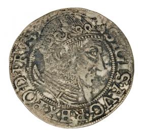 Obrazek dla: Grosz 1557 Zygmunt II August Gdańsk