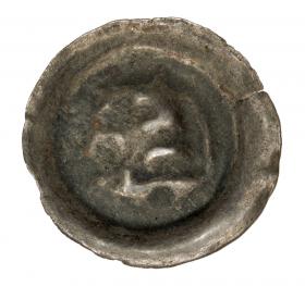 Obrazek 2 dla: Brakteat Kwadrat z krzyżami Zakon Krzyżacki