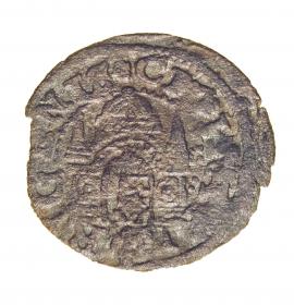 Obrazek 2 dla: Szeląg 1577 Wolne Miasto Ryga