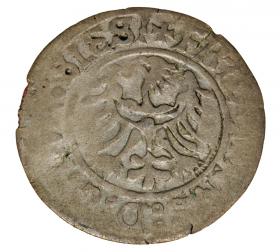 Obrazek 2 dla: Grosz Fryderyk II Legnicki Księstwo Brzesko  Legnicko  Wołowskie Legnica