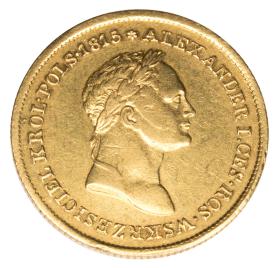 50 złotych 1829 Aleksander I Romanow Królestwo Polskie pod zaborem rosyjskim Warszawa złoto