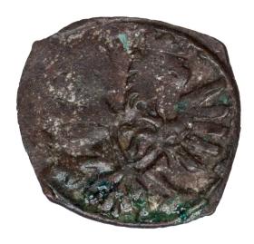 Obrazek 2 dla: Denar 1607 Zygmunt III Waza Poznań