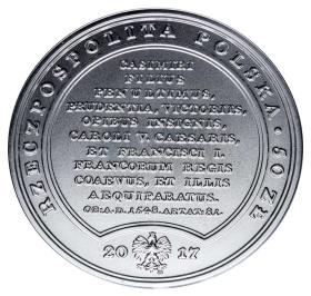 Obrazek 2 dla: 50 złotych 2017 Polska Warszawa Zygmunt I Stary