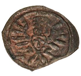Obrazek 2 dla: Denar 1608 Zygmunt III Waza Poznań